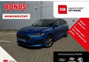 Ford Focus IV Kombi Facelifting 1.5 ECOBLUE 115KM 2024 Ford Focus Pormocja Noworoczna 1.5 EcoBlue 115KM AT Titanium Salon PL ASO