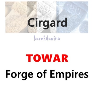 C Cirgard 10000 surowców TYTAN FOE FORGE of EMPIRES