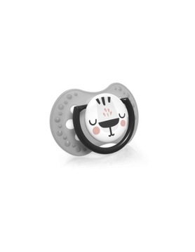 Smoczek silikonowy dynamiczny 6-18m 2 szt Salt&Pepper LOVI