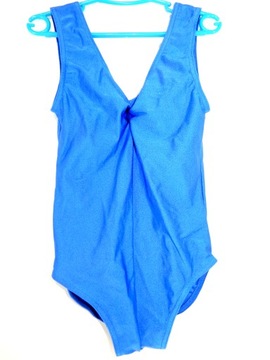 BODY GIMNASTYCZNE STRÓJ DO AKROBATYKI NIEBIESKIE 116 122