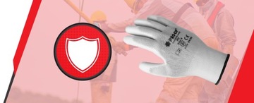 ЗАЩИТНЫЕ ПЕРЧАТКИ РАБОЧИЕ ПЕРЧАТКИ OHS CONSTRUCTION STRONG R.9 PROOF 10 ПАР