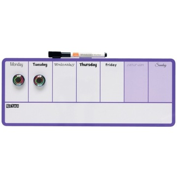 Миниатюрный магнитный ежедневник, который можно стирать сухим стиранием.