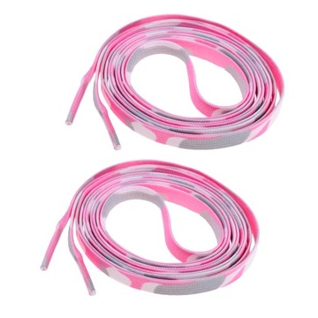 1 para wrotki o długości 180 cm Camo Pink