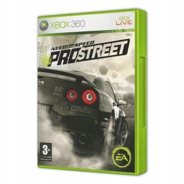 XBOX 360 NEED FOR SPEED PROSTREET NFS PRO STREET