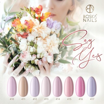Лак гибридный BOSKA NAILS 416 блеск