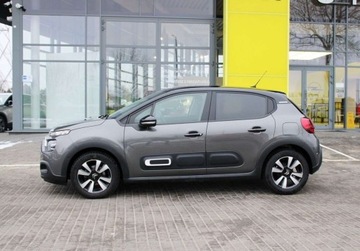 Citroen C3 III Hatchback Facelifting 1.2 PureTech 83KM 2023 Citroen C3 1.2 Benz 83KM MAX SHINE Salon PL Serwis ASO CarPlay ALU AirBump, zdjęcie 8