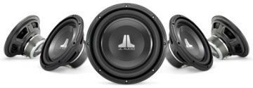 JL AUDIO 10W1v3-4 / Сабвуфер / 25 см / Мощность 300 Вт / Мощные басы / Сделано в США