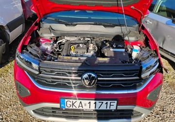 Volkswagen T-Cross SUV Facelifting 1.0 TSI 115KM 2025 Volkswagen T-Cross 2025r, SALON POLSKA. 1.0 TSI AUTOMAT. Uszkodzony bok. P, zdjęcie 5