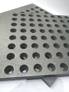 КАМИННАЯ РЕШЕТКА МАССИВНАЯ ЧУГУННАЯ 30x24см