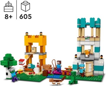 LEGO Minecraft 21249 Лего Майнкрафт 21249 Творческая мастерская 4.0