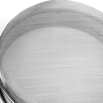 Двойное сито для меда из нержавеющей стали.