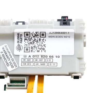 MERCEDES W212 LAMPA STŘEŠNÍ OKNO A2129064501