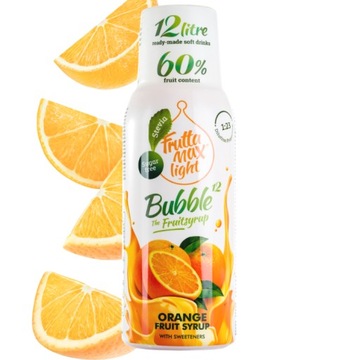 Fruttamax I zestaw 4 syropów do SodaStream w wersji Light 4x500ml