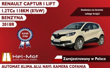 Renault Captur I 2018 Renault Captur 2018R NISKI PRZEBIEG AUTOMAT, Klima, Navi, Zarejestrowany w, zdjęcie 2