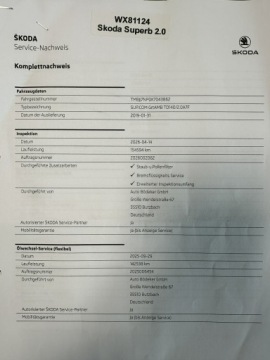 Skoda Superb III Kombi Facelifting 2.0 TDI 190KM 2019 Škoda Superb Skoda Superb Bixenon Grzany fotel, zdjęcie 36