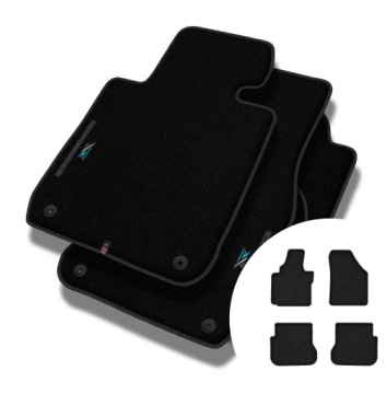 Velurové koberce Performance Premium pro Volkswagen Caddy III 2009-2020
