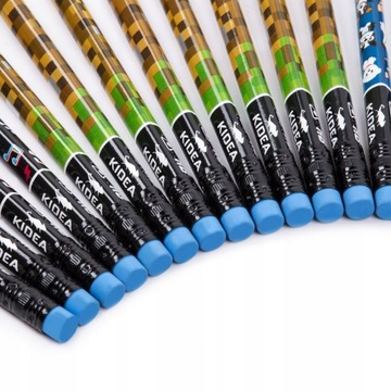 ТРЕУГОЛЬНЫЙ КАРАНДАШ KIDEA HB JUMBO С ПРИНТОМ MIX