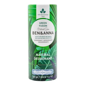 NATURALNY DEZODORANT NA BAZIE SODY GREEN FUSION