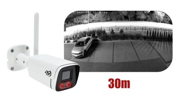 КОМПЛЕКТ НАРУЖНОГО НАБЛЮДЕНИЯ 4 БЕСПРОВОДНЫЕ WIFI КАМЕРЫ 4Mpx DVS