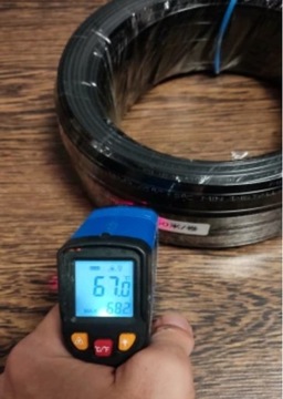 САМОРЕГУЛИРУЮЩИЙСЯ НАГРЕВАТЕЛЬНЫЙ КАБЕЛЬ 20Вт/м на метр