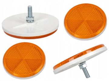 ODBLASKI BOCZNE WSK SIMSON ROMET KOMAR MZ JAWA 4szt- komplet