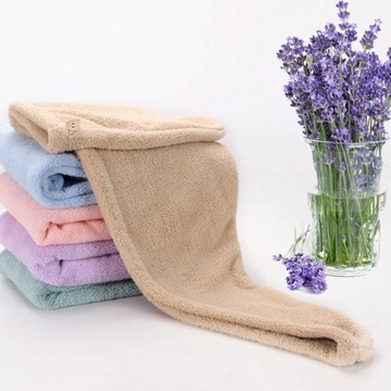 ПОЛОТЕНЦЕ-ТЮРБАН ДЛЯ ГОЛОВЫ ИЗ МИКРОФИБРЫ