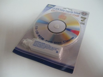Салфетки + жидкость для полировки CD/DVD CD05