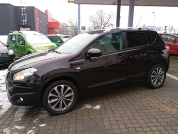 Nissan Qashqai I Crossover 2.0 dCi 150KM 2010 Nissan Qashqai 2.0 dCi PANORAMA dach piekna CZARNA perla 2.0 Diesel 150KM, zdjęcie 3