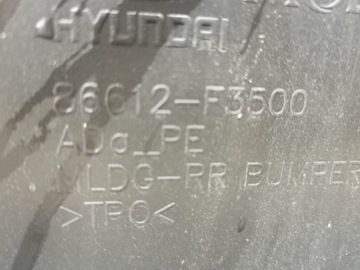 ELANTRA VI FACELIFT 19 USA NÁRAZNÍK ZADNÍ SEDAN