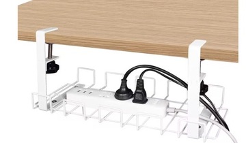 Do zarządzania kablami dostaw Pod biurkiem półka