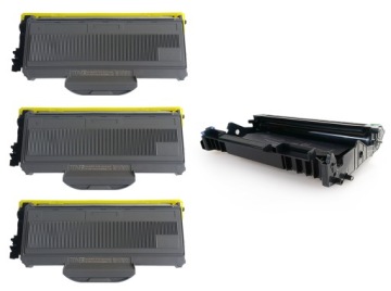 3x Tonerový buben pro Brother DCP-7030 DCP-7040 7045N