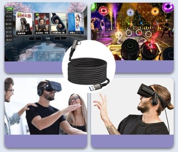 Кабель USB C 3.2 Gen 1 для Oculus Quest 2 1 м