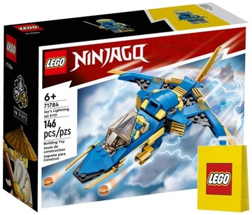 LEGO NINJA GO 71784 NIEBIESKI SAMOLOT ODRZUTOWY