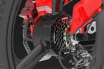 LANKELEISI G650 Складной электрический горный велосипед 500 Вт 12,8 Ач 110 км 35 км/ч