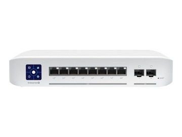 UBIQUITI USW-ENTERPRISE-8-POE UNIFI SWITCH 8x 2.5GB/S RJ45 POE+ 2x 10GB/S