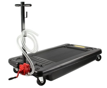 ДОЗАТОР ДЛЯ СЛИВА МАСЛА И ЖИДКОСТЕЙ ТЕЛЕЖКА НА КОЛЕСАХ 70 Л С РУЧНЫМ НАСОСОМ