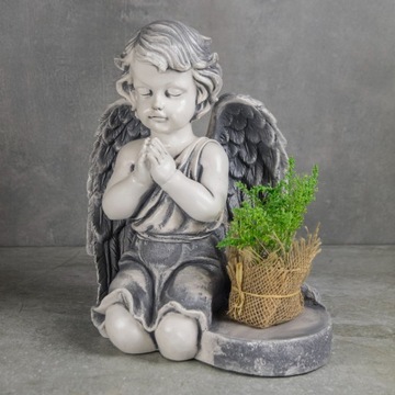 ГИПСОВАЯ ДЕКОРАЦИЯ АНГЕЛ БОЛЬШАЯ ФИГУРКА Гробницы-МОГИЛЫ