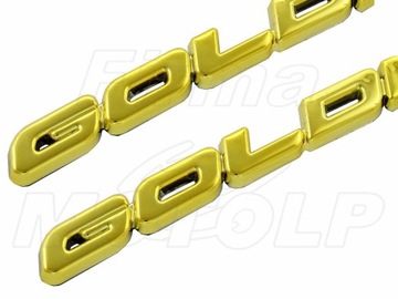 ЭМБЛЕМА ЗНАК 3D НАКЛЕЙКА ЗОЛОТО HONDA GL 1500 1800 GOLD WING GOLDWING