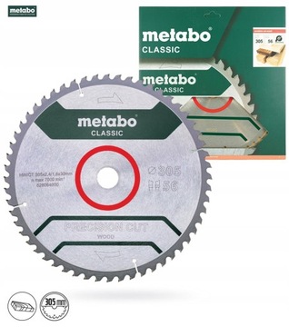 Пила циркулярная Metabo по дереву 305х2,4х30 Z56 Нег.