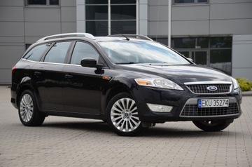 Ford Mondeo IV Kombi 2.0 Duratec Flexifuel 145KM 2009 CZARNE ZAREJESTROWANE 2.0i 145KM SERWIS TITANIUM NAVI CONVERS+ 2xParktronik, zdjęcie 14