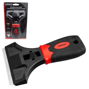 PRO Skrobak malarski do farb tapety 90mm