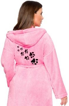 ХАЛАТ ЖЕНСКИЙ ДЛИННЫЙ ПУХ, КРЫША, PAW L