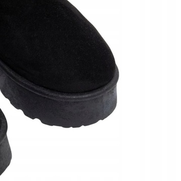 BUTY DAMSKIE ZIMOWE BIG STAR ŚNIEGOWCE OCIEPLANE BOTKI