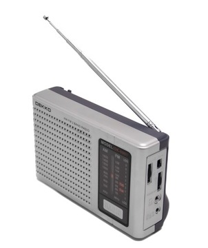 RADIO AM FM SKALA NA BATERIE TURYSTYCZNE PRZENOŚNE