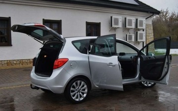 Opel Meriva II Mikrovan 1.4 Twinport ECOTEC 100KM 2010 Opel Meriva GWARANCJA, 1.4 100KMLPG, ISOFIX, Pol skora, Navi, Niski przebi, zdjęcie 19