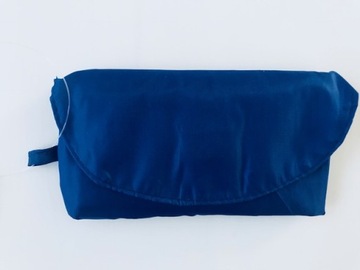 torba na zakupy składana eko torba kobaltowa