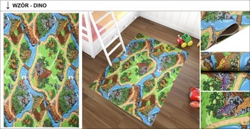 КОВЕР ДЕТСКИЙ 150х200 РОЗОВЫЙ ФЕРМ ГОРОДОК