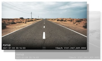 Видеорегистратор 70mai Dash Cam A500s с GPS и Wi-Fi