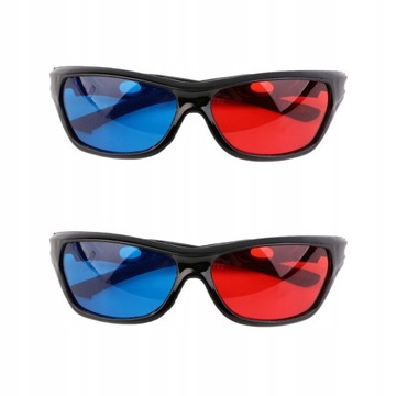 2 sztuk 3D okulary Gogle Dla Kino Projektorach