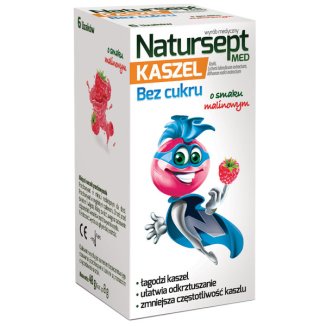 Lizaki Natursept Med Kaszel bez cukru 1 szt.